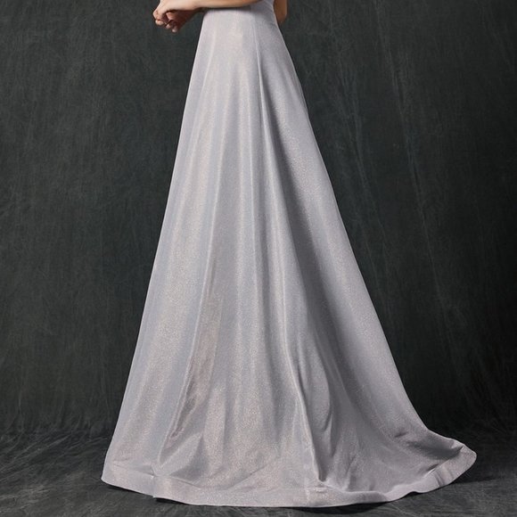 V-Neck Open Back Evening Party Dress JT208 - Picture 8 of 12